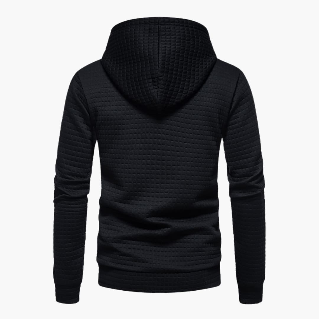 Liam™ | Stilren Hoodie med Ficka