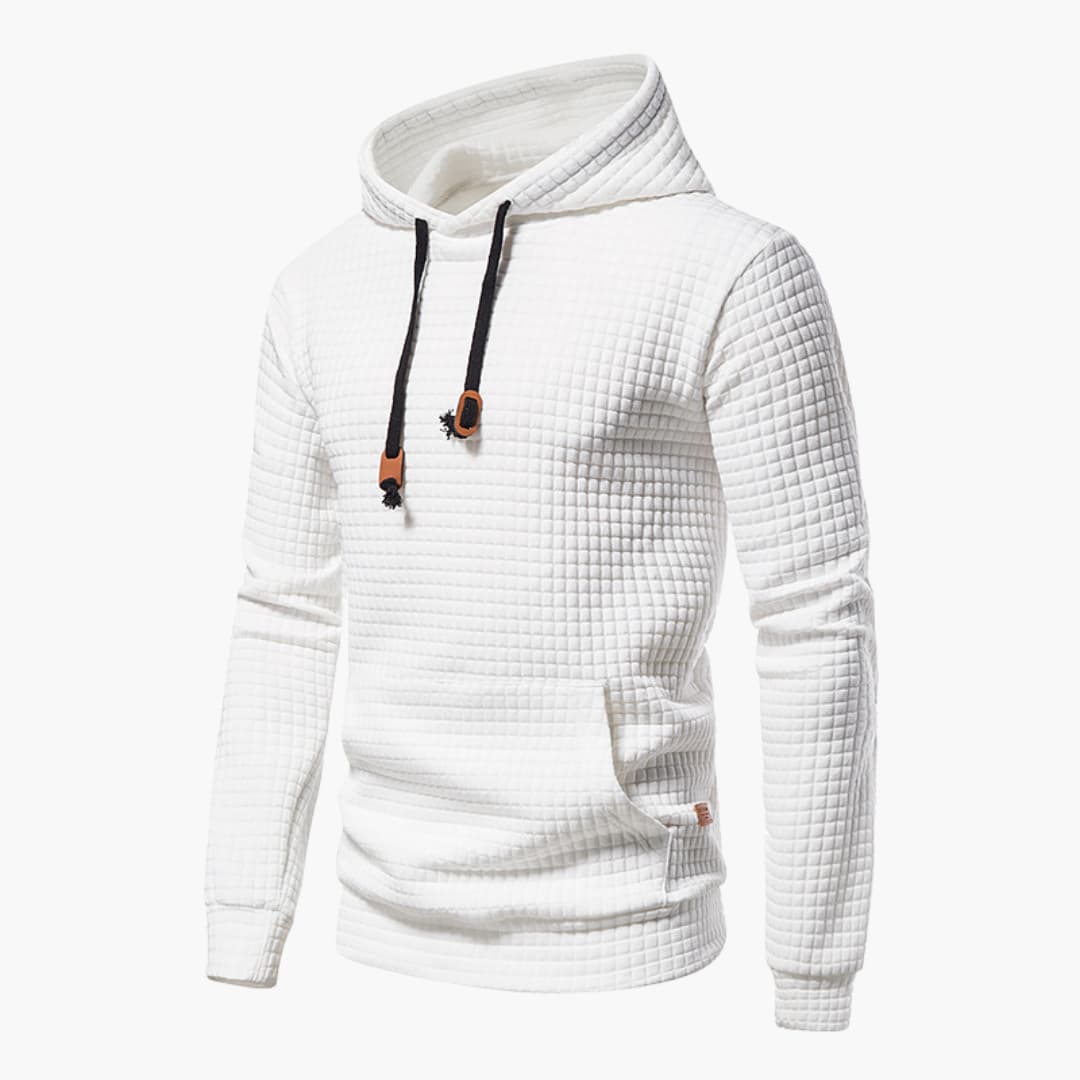 Liam™ | Stilren Hoodie med Ficka