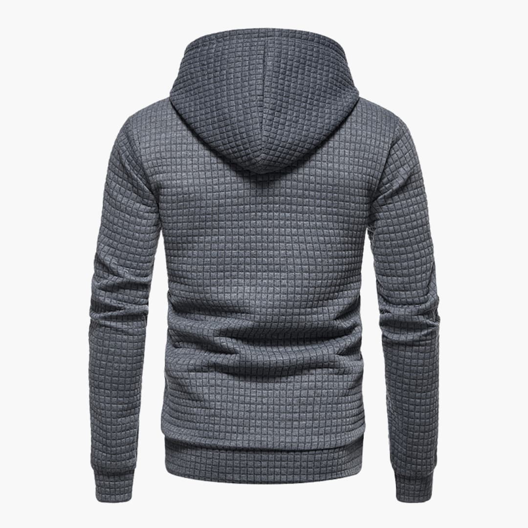 Liam™ | Stilren Hoodie med Ficka