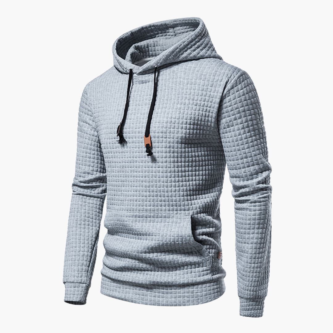 Liam™ | Stilren Hoodie med Ficka