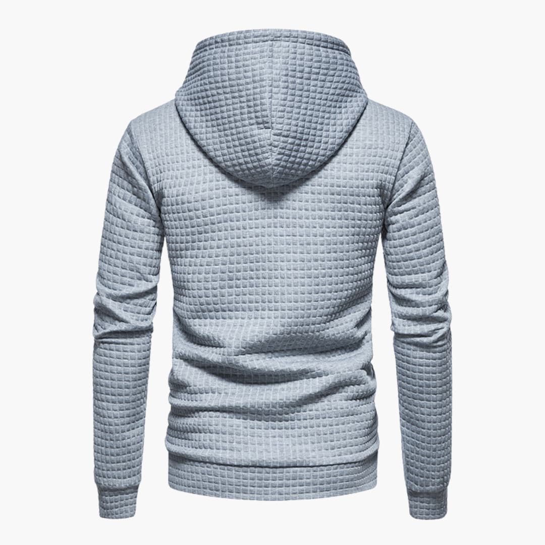 Liam™ | Stilren Hoodie med Ficka